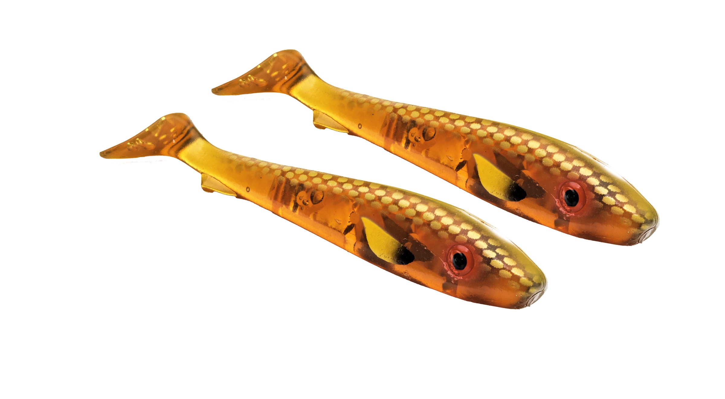 Svartzonker Big McRubber Flash Shad 25cm (2 pieces) - Light Motoroil