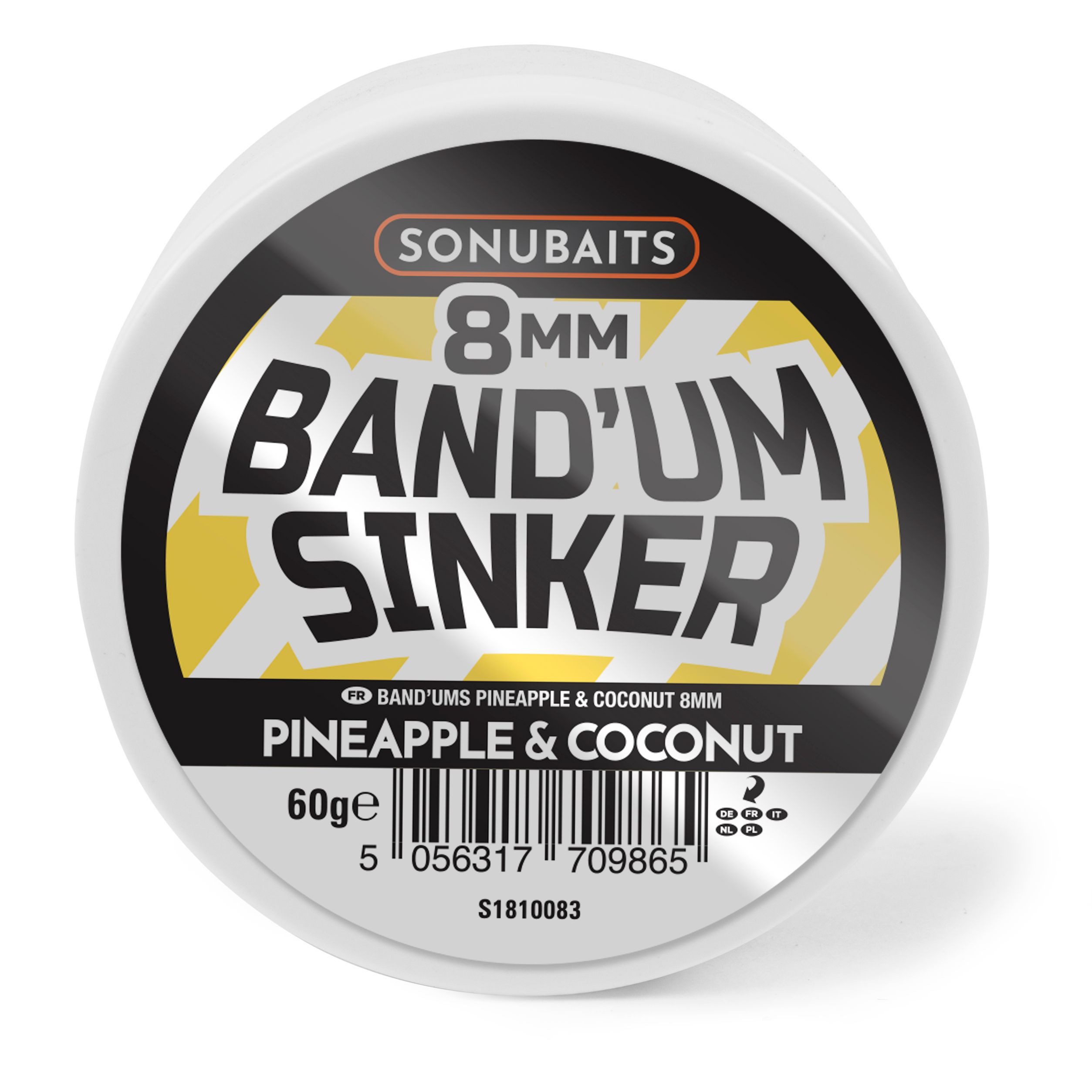 Sonubaits Band'um Sinker Coarse Boilies 8mm - Pineapple & Coconut