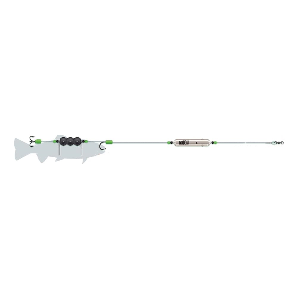 Madcat Adjusta Profi River Rig Noseclip Catfish Line 180cm (100lb)