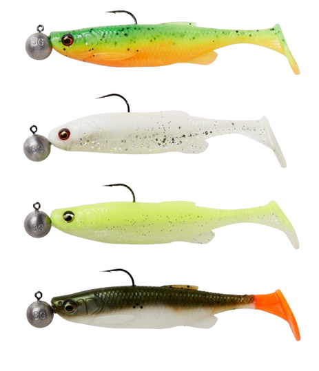 Savage Gear Fat Minnow T-Tail Rtf S Shad 13cm (20g) (5 pieces) - Darkwater Mix