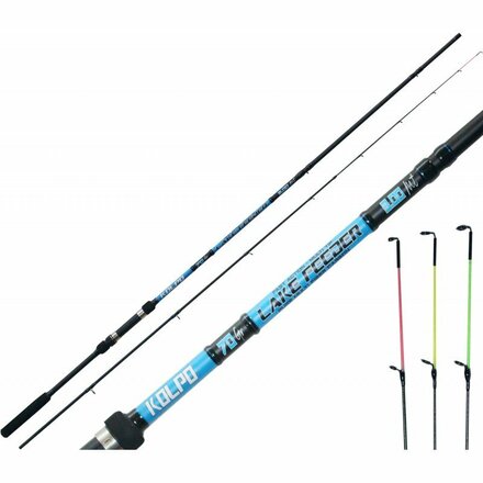 Kolpo Feeder Fishing Kit with Carbon Rod 3.60 m 3 Tips + Reel and