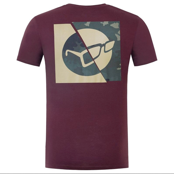 Korda LE Split Tee Burgundy Shirt