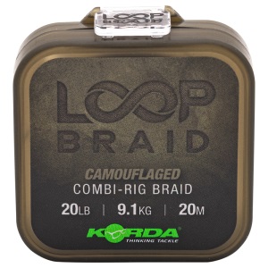 Hooklink material Korda Loop Braid 20lb