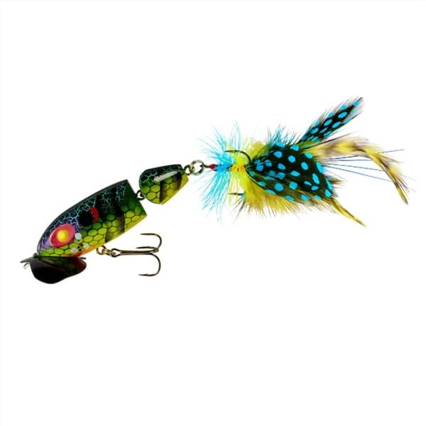 Arbogast Jointed Jitterbug 2.5'' 2.0 - Blue Kill