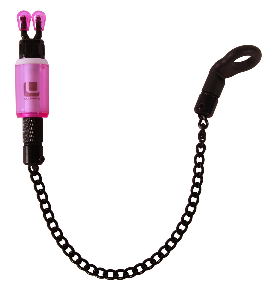 Ultimate E-Tension Pink Bite Alarm/Benchstick Set