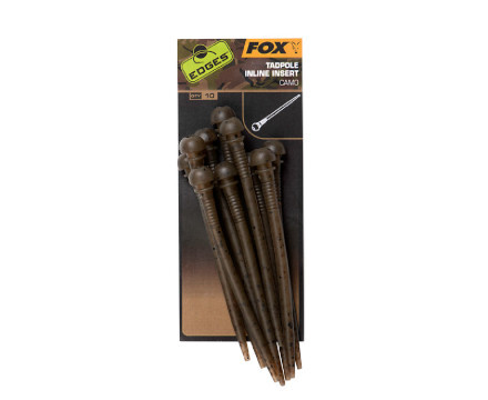 Fox Edges Camo Tadpole Inline Insert 10 pieces