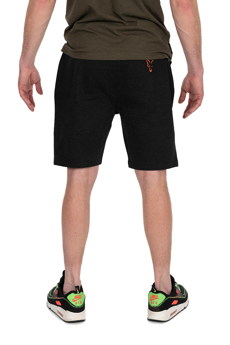 Fox Collection LW Jogger Short Black & Orange Fishing Pants