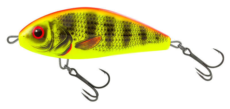 Salmo Fatso Floating Jerkbait Bright Perch 8cm (21g)