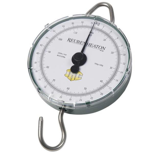 JRC Reuben Heaton Scales - 60lbs x 2oz Fish Weighing Scale