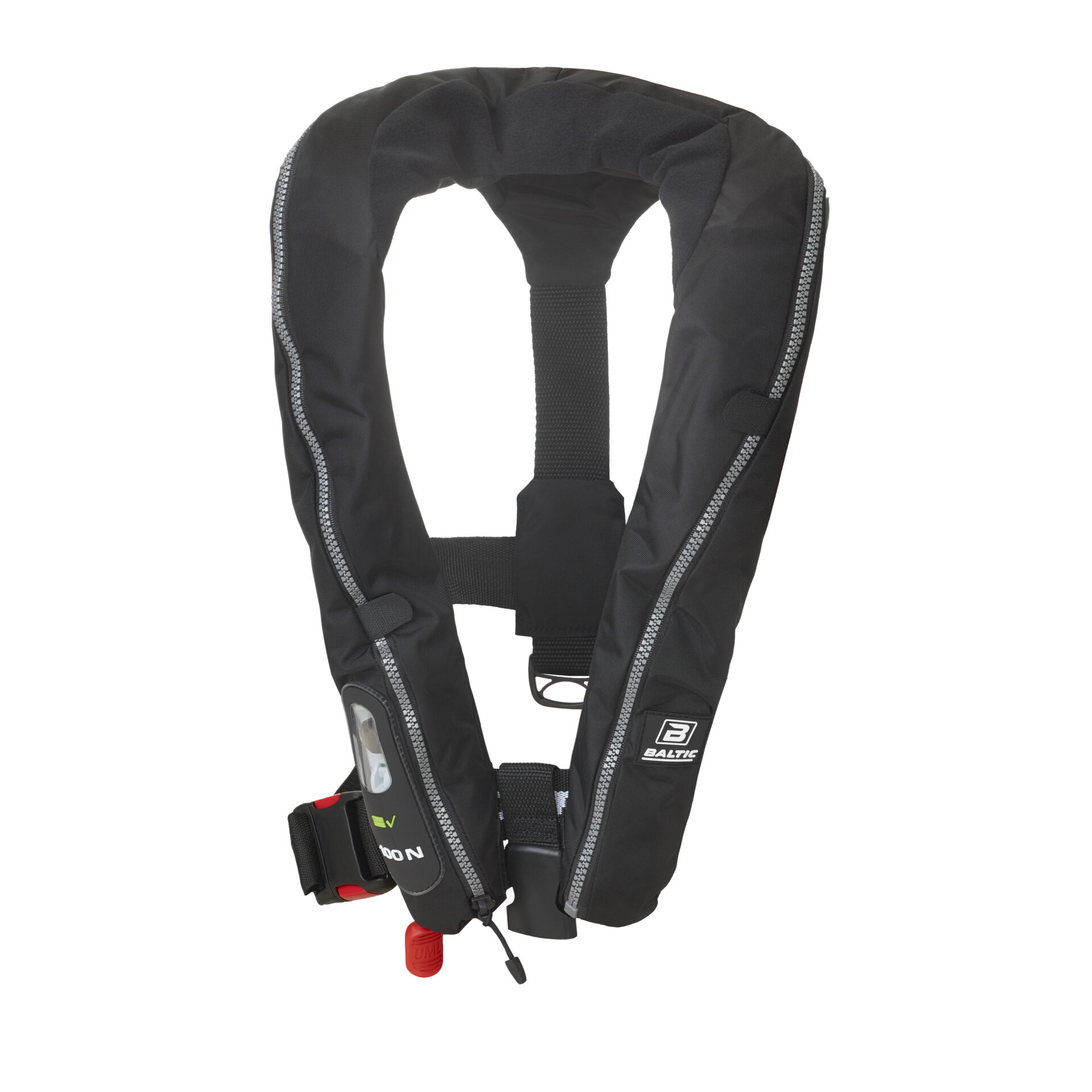 Baltic Compact 100N Auto Inflatable Lifejacket Black (30-110kg)