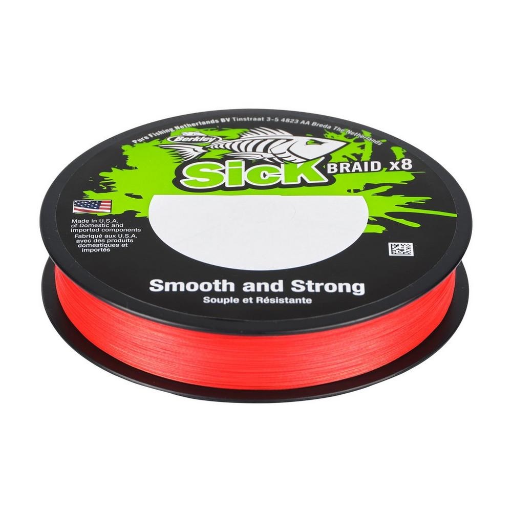 Berkley Sick Braided Line Red 2000m