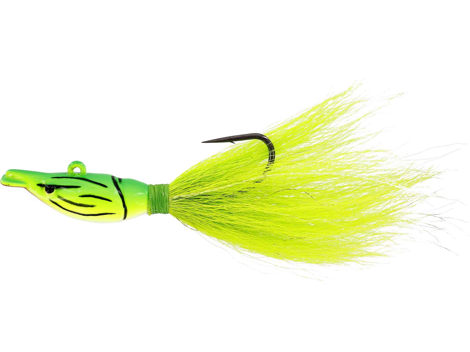 Westin Bucktail Shrimp Jig 13cm (57g) - Chartreuse Shrimp