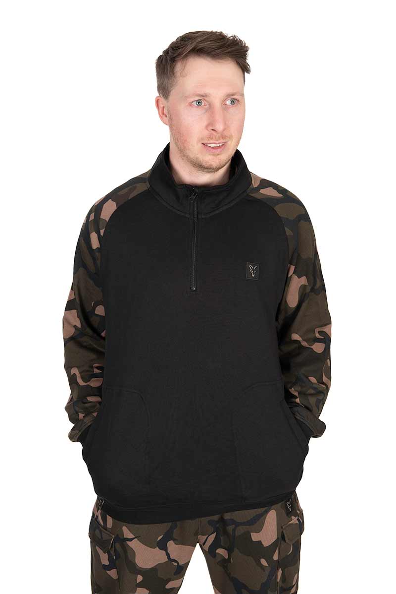 Fox LW Black/Camo QTR Zip