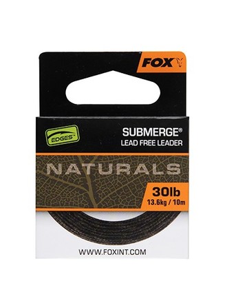 Fox Edges Naturals Submerge Leader (10m)