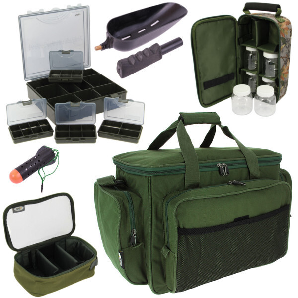 NGT Carp Carryall Kit with Tackle Box, Glug Bag, Bit Boxes, Lead Bag and much more!