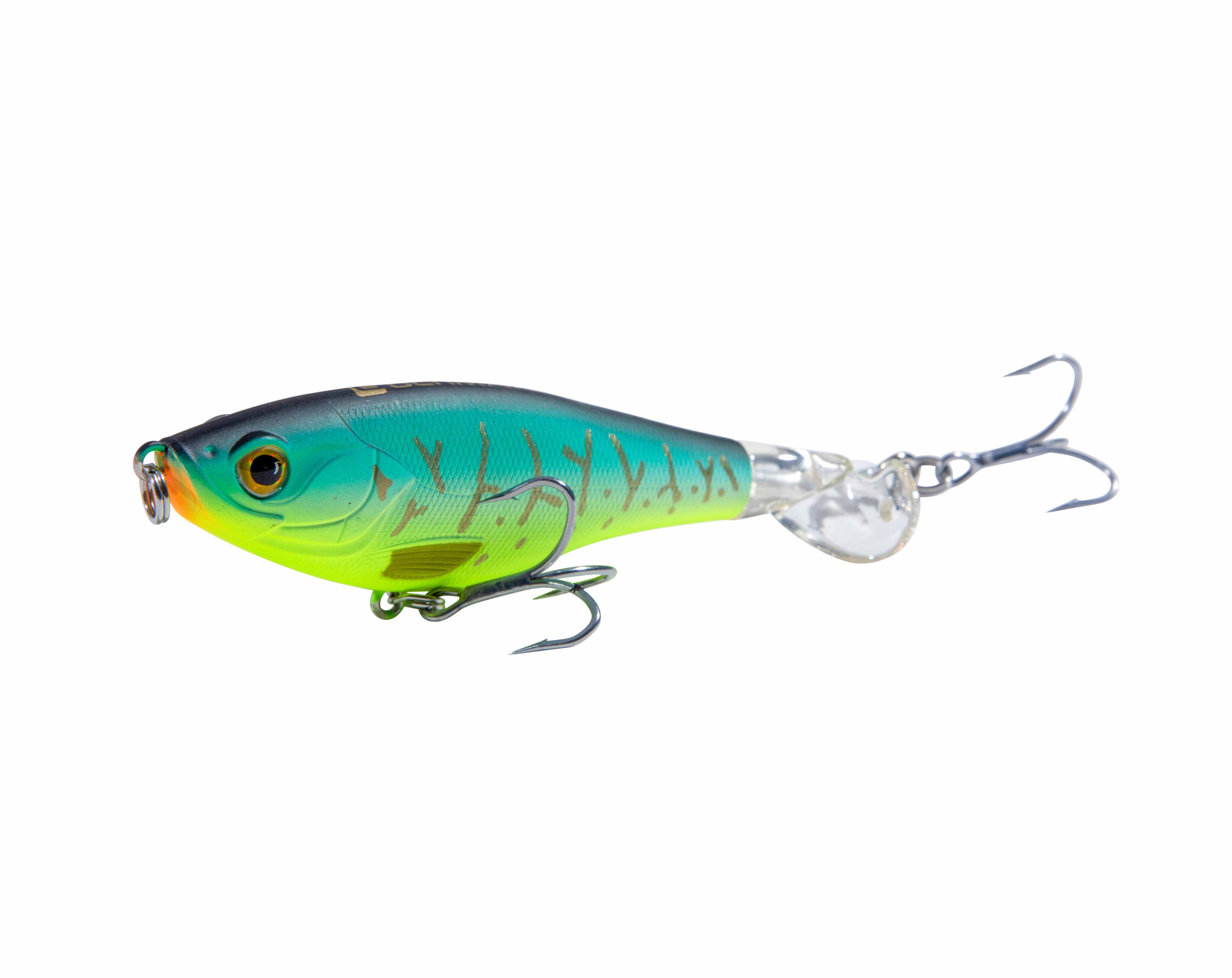 Ultimate X-Prop Surface Lure 11cm (17g) - Chartreuse Tiger