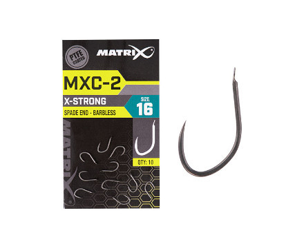 Matrix MXC-2 Barbless Spade End Coarse Hooks (10pc)