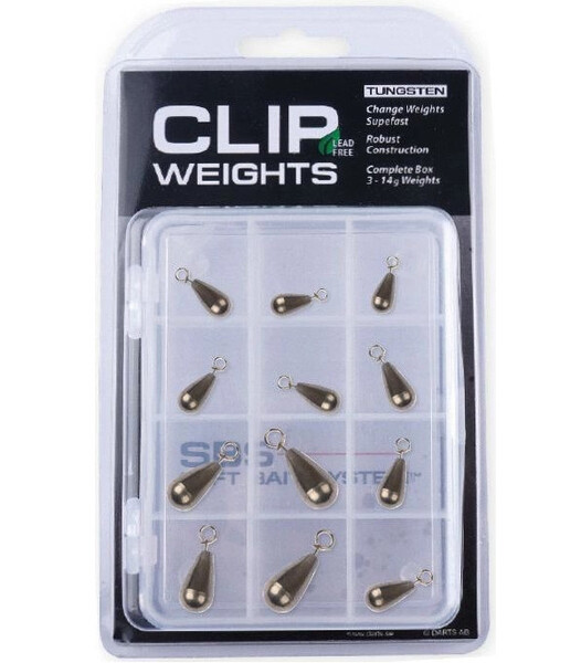 Darts Tungsten Clip Weights Box