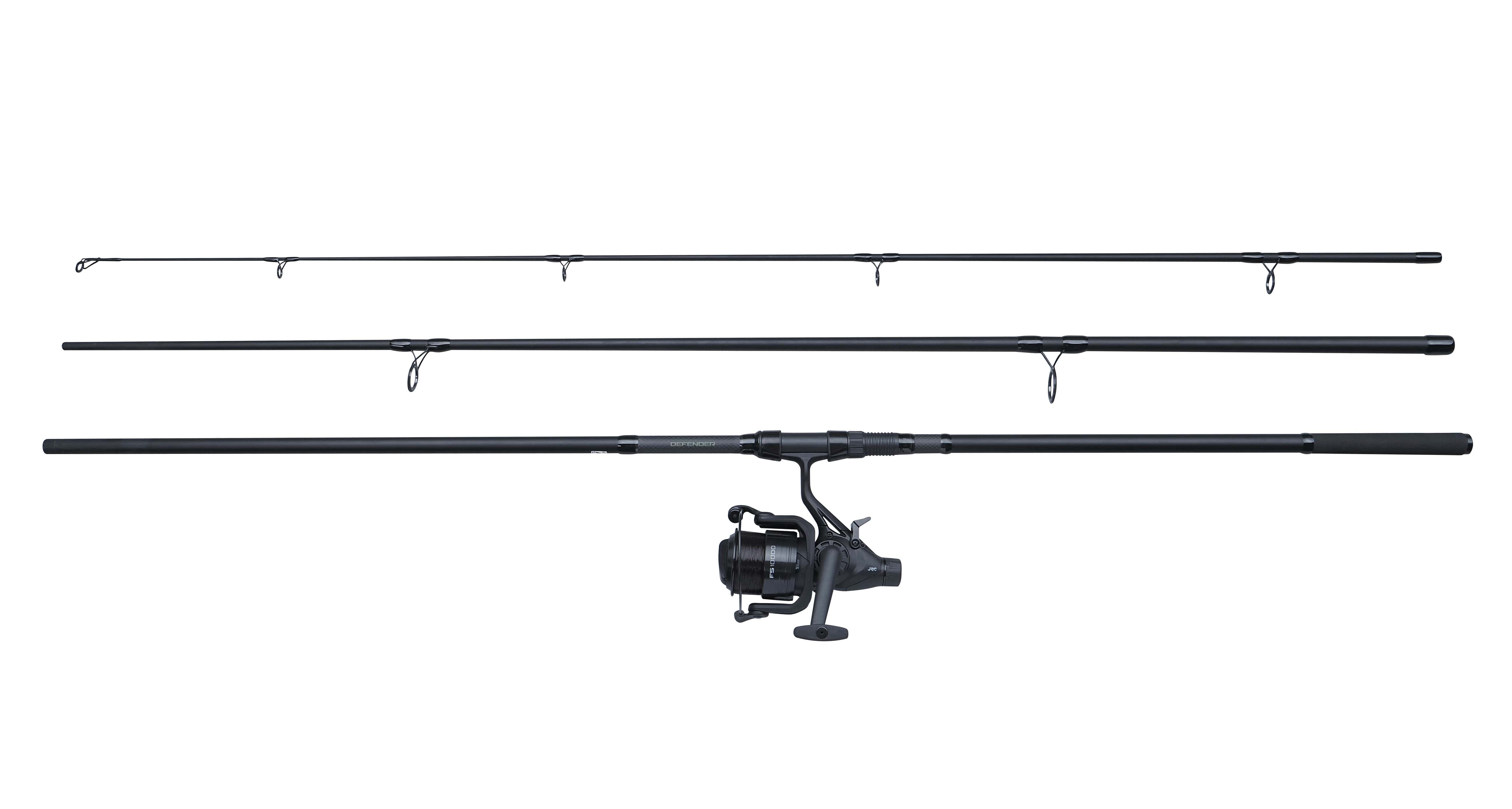 JRC Defender Combo Carp Rod Set 12ft (3lb) (3-pieces)