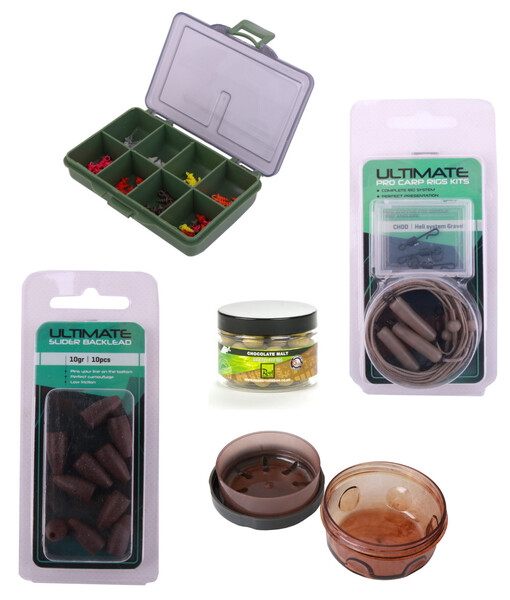 Carp Accessory Kit with Popup Pegs, Bait Dipper and more!