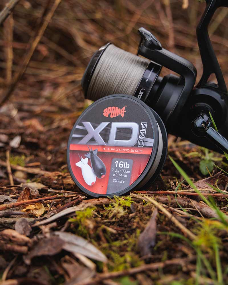 Fox Spomb XD Pro Braid Grey Braided Line (300m)