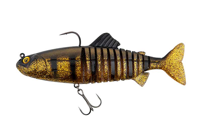 Fox Rage Jointed Replicant Shad 15cm (60g) - Golden Perch