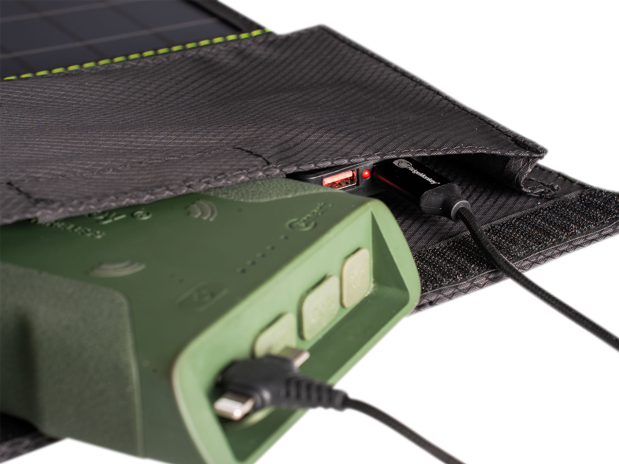 Ridgemonkey Vault QC3.0 Solar Panel USB-A 21W