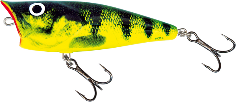 Salmo Pop Floating Surface Lure 6cm (7g) - Yellow Perch