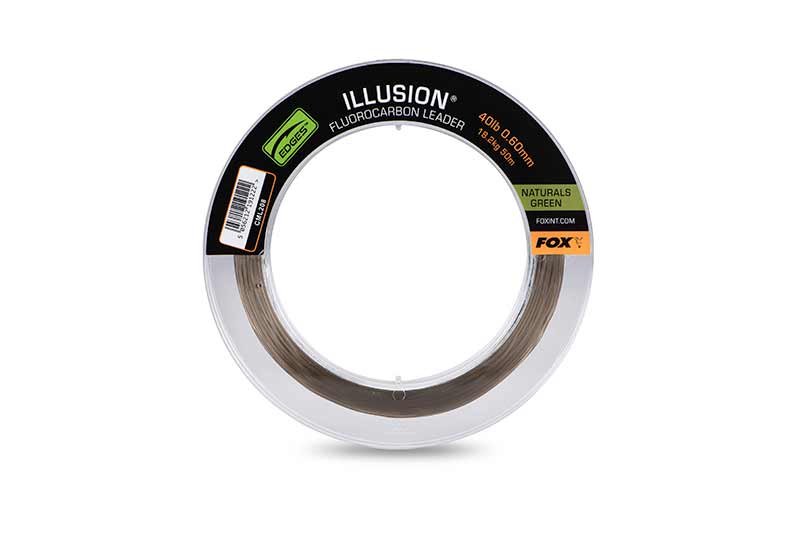 Fox Illusion Fluorocarbon Leader Naturals Green (50m) - 40lb