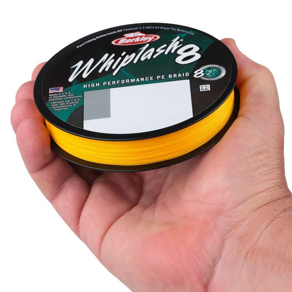 Berkley Whiplash 8 Braided Line Yellow 300m