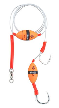 Uni Cat Smelly Bait Gripper Catfish Rig 160cm (9/0) (48,4kg)