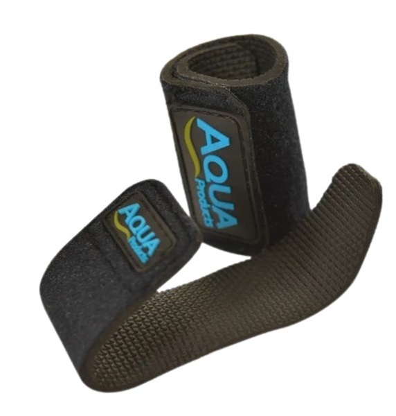 Aqua Neoprene Rod Straps (2 pieces)