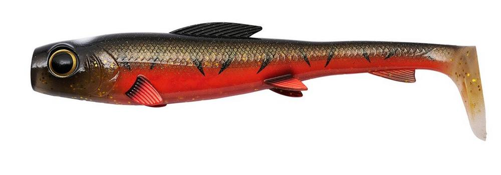 Abu Garcia SZ McPike Softbait 17cm (2 pieces) - Red Tiger