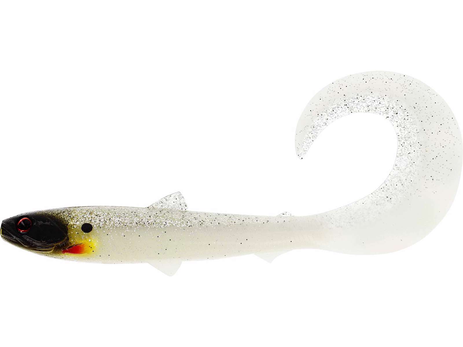 Westin BullTeez Curltail 21cm - Glow Ghost Hunter