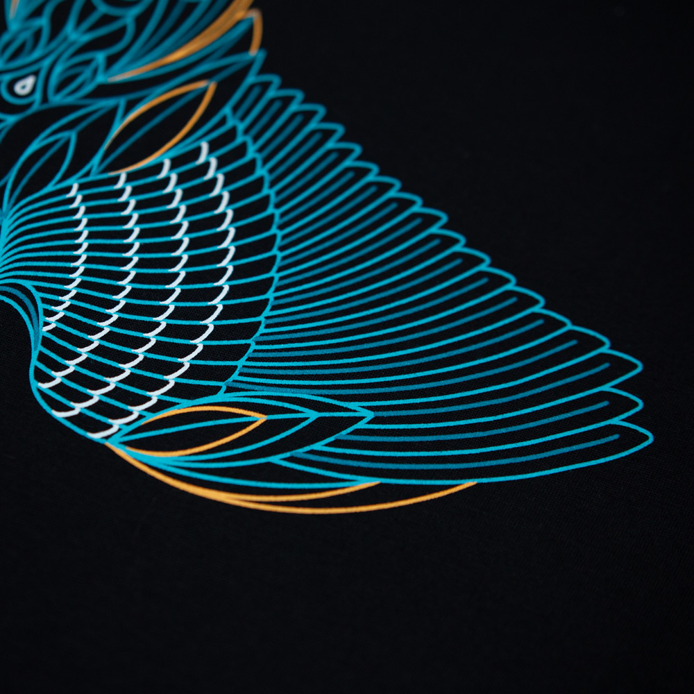 Kumu T Shirt Take Flight Kingfisher