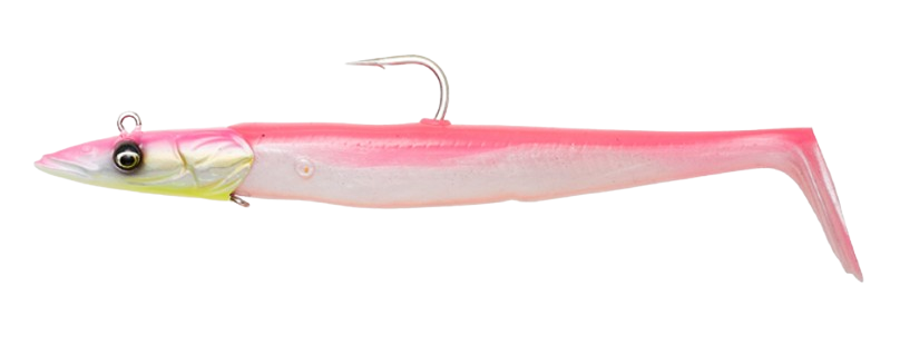 Savage Gear Sandeel V2 2P1 Shad 21.5cm (140g) - Pink Pearl Silver