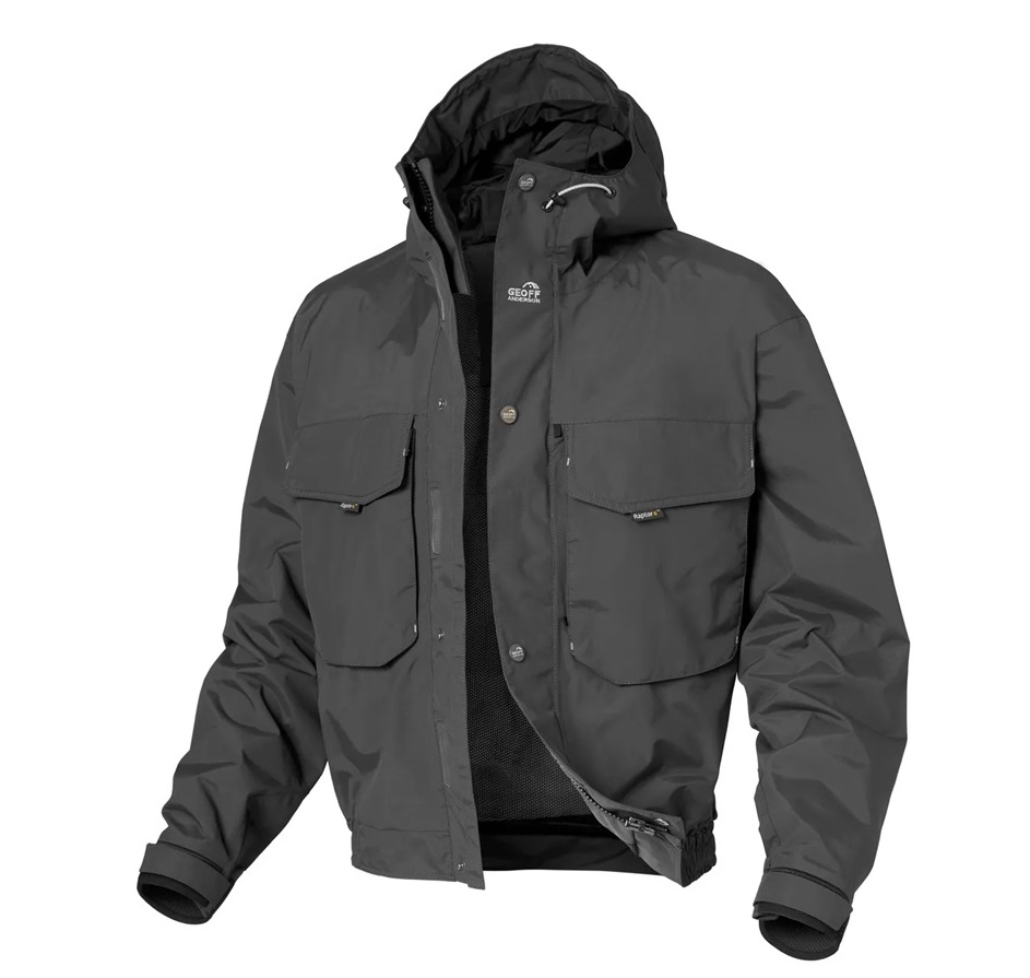 Geoff Anderson Raptor 6 Black Wading Jacket