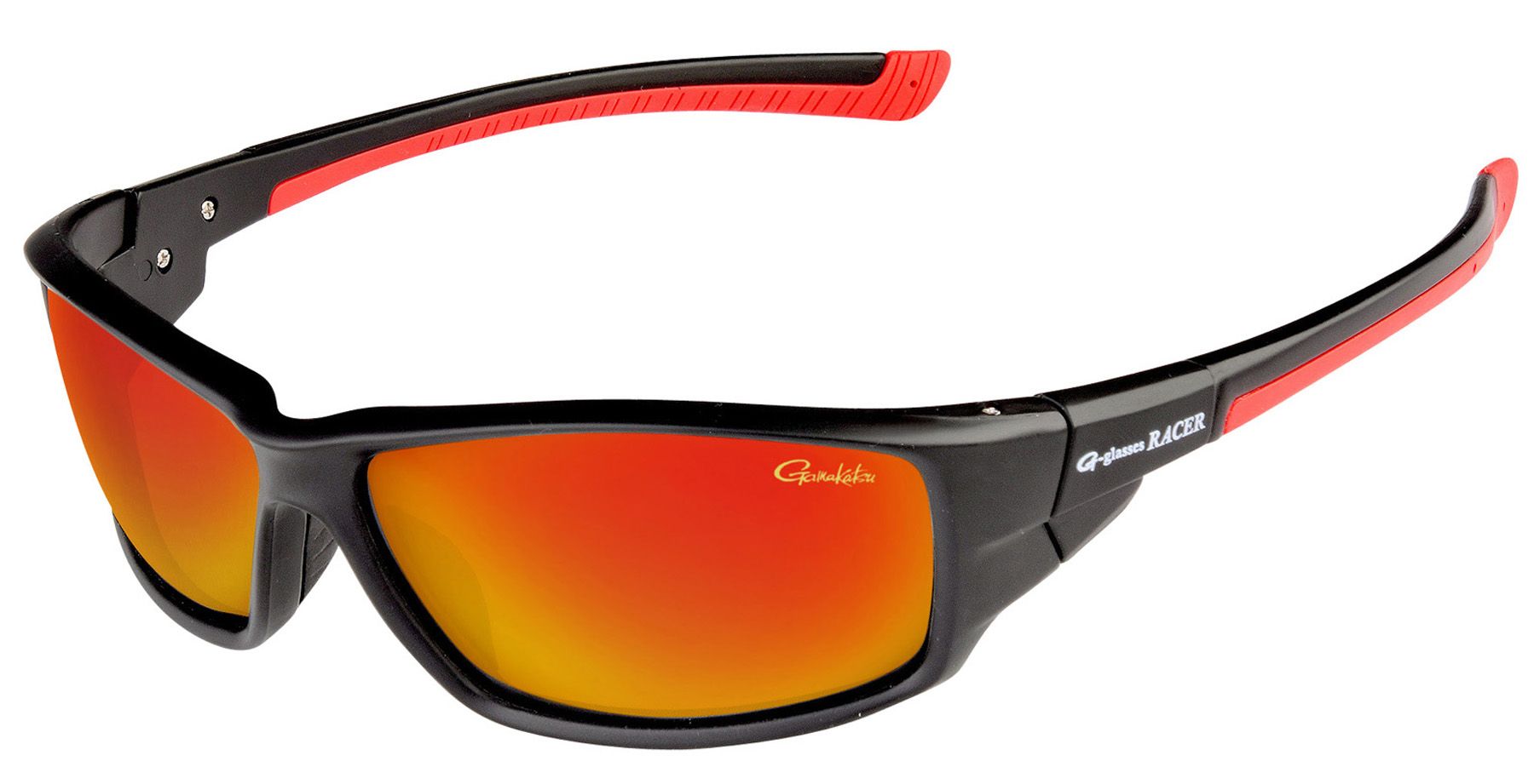 Gamakatsu G-Glasses Racer Sunglasses - Gray Red mirror