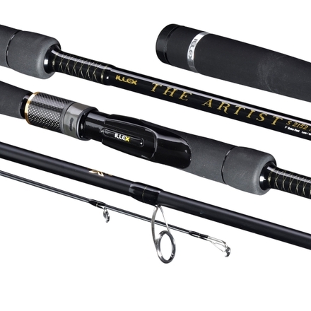 Illex The Artist X5 S MH Black Shadow Spin rod 2.16m (10-35g)