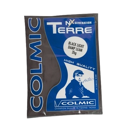 Colmic Black Light Damp Leam Groundbait (2kg)