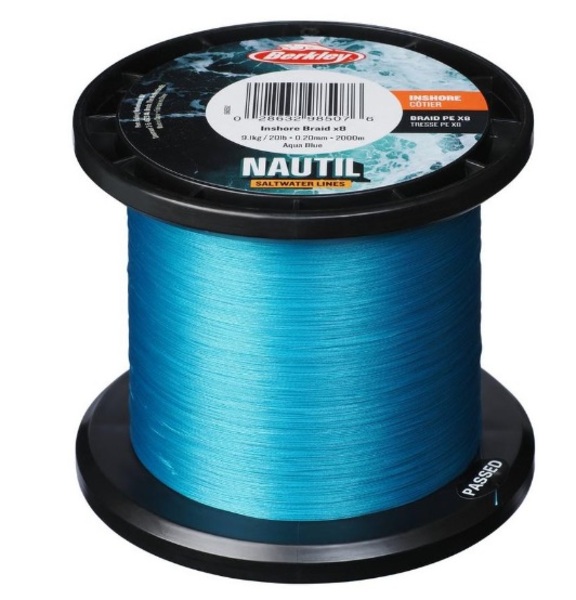 Berkley NAUTIL Braidx8 150m AquaBlue