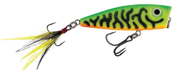 Salmo Fury Popper 7 cm - Green Tiger