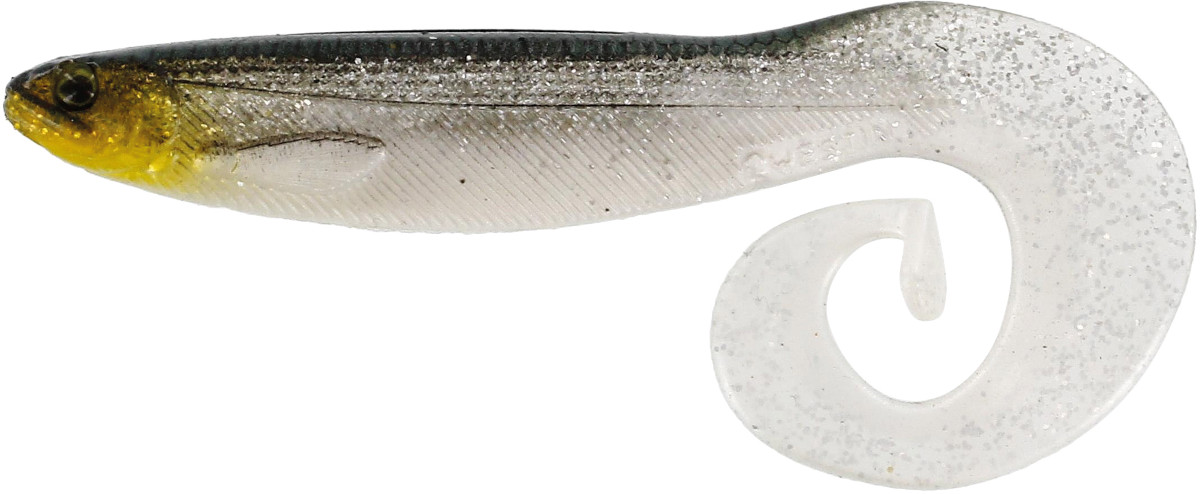 Westin Curlteez Curltail Shad Box 7cm 3.5g (48 pieces) - Headlight