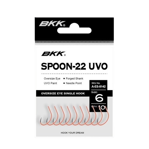 BKK Spoon-22 UVO Sea Trout/Salmon Hook