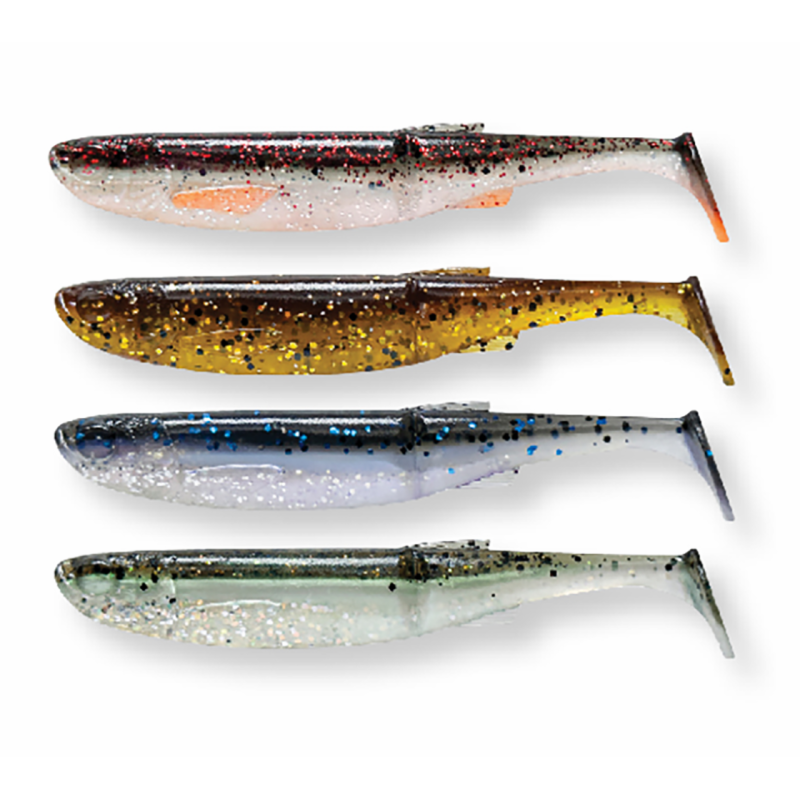 Savage Gear Craft Bleak Shad 8.5cm (5 pieces) - Clear Water Mix