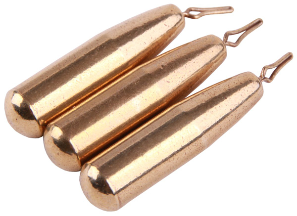 Ultimate Brass Dropshot Weight - 3pcs