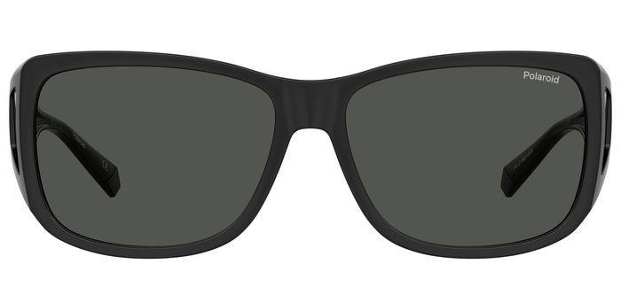 Polaroid PLD 9016/S Suncover Fitover sunglasses - Black frame / grey glasses