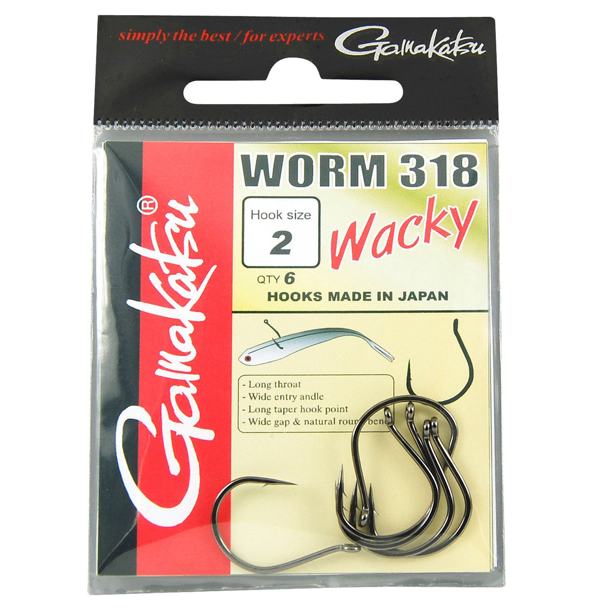 Gamakatsu® Worm 318 Wacky