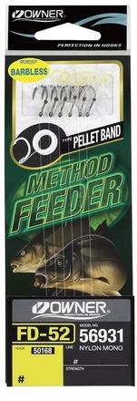 Owner 50168-FD52 Banded Rigs Barbless (10cm) (6 pieces)