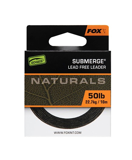 Fox Edges Naturals Submerge Leader (10m)